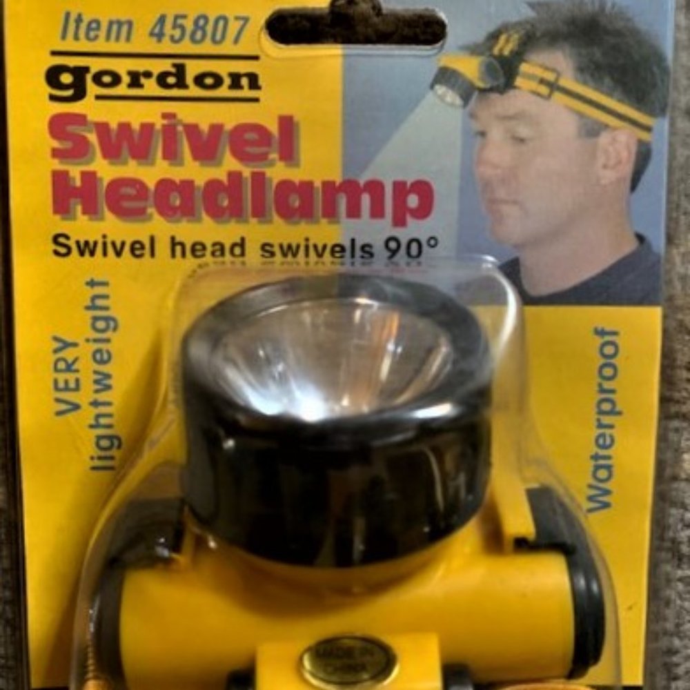 A Swivel Headlamp